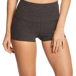Beyond Yoga Spacedye Circuit High Waisted Short Shorts Black/Charcoal CLOTHING