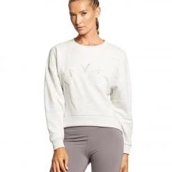 Varley Holborn Sweat Pullover Light Grey CLOTHING 13 Varley Holborn Sweat Pullover Light Grey CLOTHING