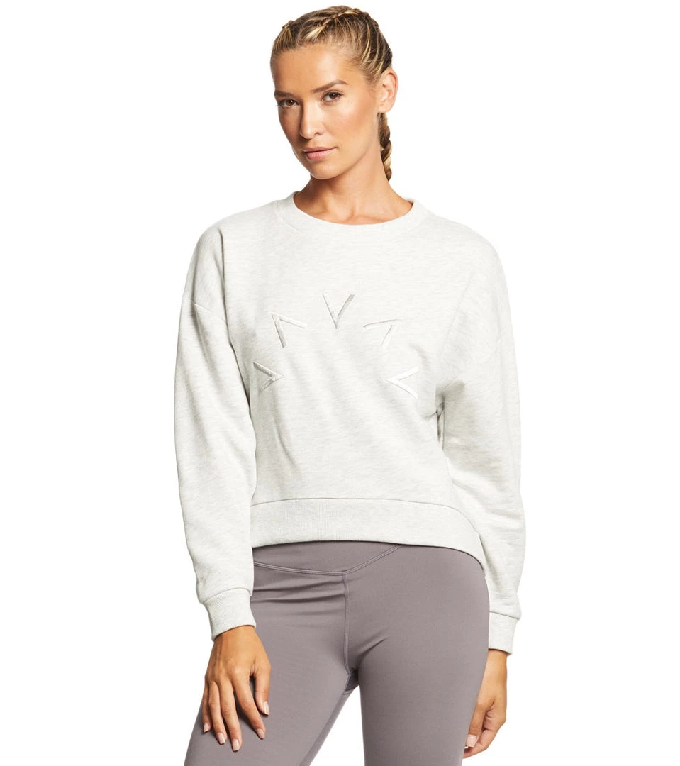 Varley Holborn Sweat Pullover Light Grey CLOTHING 8 Varley Holborn Sweat Pullover Light Grey CLOTHING