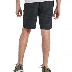 Vuori Men's Banks Shorts Black Camo CLOTHING