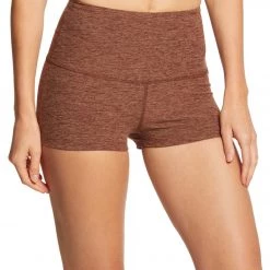 CLOTHING Beyond Yoga Spacedye Circuit High Waisted Short Shorts Red Rock/Tumbleweed