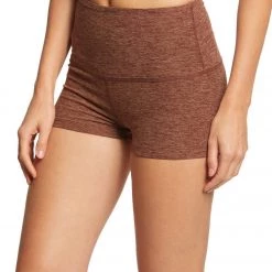 CLOTHING Beyond Yoga Spacedye Circuit High Waisted Short Shorts Red Rock/Tumbleweed 9 CLOTHING Beyond Yoga Spacedye Circuit High Waisted Short Shorts Red Rock/Tumbleweed