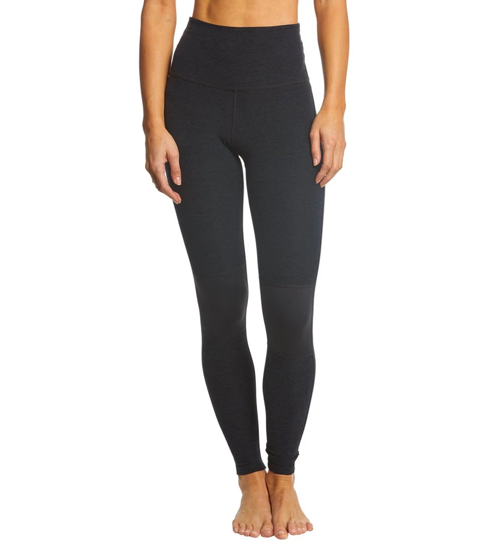 Beyond Yoga Patch Me Up High Waisted Midi Yoga Leggings Darkest Night CLOTHING 3 Beyond Yoga Patch Me Up High Waisted Midi Yoga Leggings Darkest Night CLOTHING