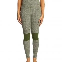 Beyond Yoga Patch Me Up High Waisted Midi Yoga Leggings Jungle Palm Rainwash CLOTHING