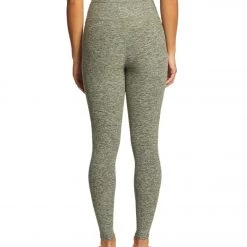 Beyond Yoga Patch Me Up High Waisted Midi Yoga Leggings Jungle Palm Rainwash CLOTHING