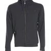 Vuori Men's Movement Hoodie Black Heather CLOTHING