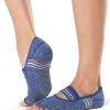 Toesox Mia Half-Toe Yoga Grip Socks Jock