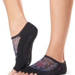 Toesox Luna Half-Toe Yoga Grip Socks