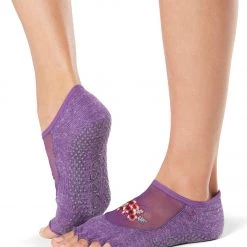 ACCESSORIES Toesox Luna Half-Toe Yoga Grip Socks Myth