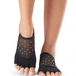 Toesox Luna Half-Toe Yoga Grip Socks Vow