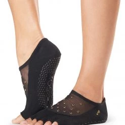 Toesox Luna Half-Toe Yoga Grip Socks Vow