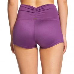 CLOTHING Mika Yoga Wear Bella High Waist Yoga Shorts Indigo