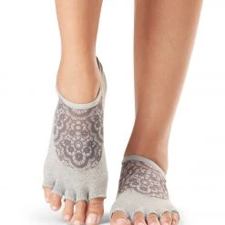 Toesox Luna Half-Toe Yoga Grip Socks Legend
