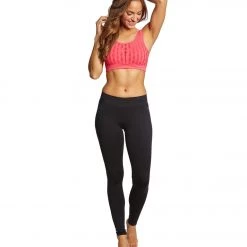 CLOTHING Betsey Johnson Performance Slit Mesh Seamless Bra Watermelon