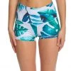 Mika Yoga Wear Bella High Waist Yoga Shorts Banana Leaf CLOTHING 2 Mika Yoga Wear Bella High Waist Yoga Shorts Banana Leaf CLOTHING