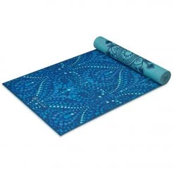Gaiam Premium Reversible Yoga Mat 6mm Mystic Sky YOGA MATS & PROPS