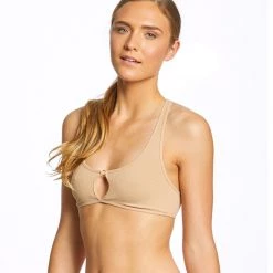 Free People Chalice Seamless Bra Nude