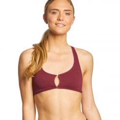 CLOTHING Free People Chalice Seamless Bra Merlot