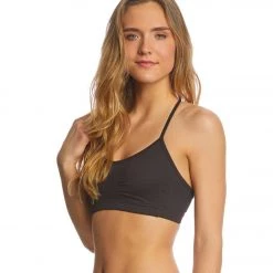 CLOTHING Mika Yoga Wear Mirabelle Yoga Sports Bra Black