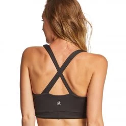Strut-This Gigi Yoga Sports Bra Black