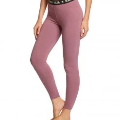 Hard Tail Logo Yoga Leggings Crush CLOTHING