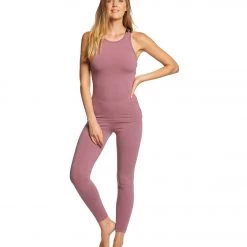 CLOTHING Hard Tail Logo High Neck Yoga Support Tank Top Crush