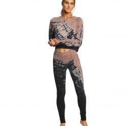 Hard Tail Logo Cropped Pullover Brown/Black Diagonal Butterfly 12 Hard Tail Logo Cropped Pullover Brown/Black Diagonal Butterfly