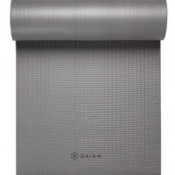 Gaiam Fitness Mat 23.6" 15mm Grey