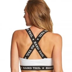 Hard Tail Logo Yoga Sports Bra Women