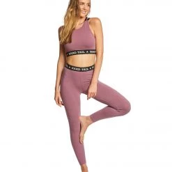 Hard Tail Logo Yoga Sports Bra Crush Women