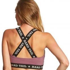Hard Tail Logo Yoga Sports Bra Crush Women