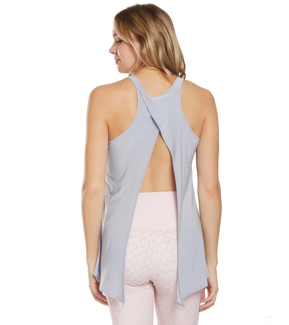 Onzie Tie Back Tank Fossil CLOTHING 3 Onzie Tie Back Tank Fossil CLOTHING