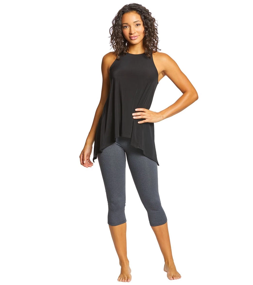 CLOTHING Onzie Tie Back Tank Black 6 CLOTHING Onzie Tie Back Tank Black