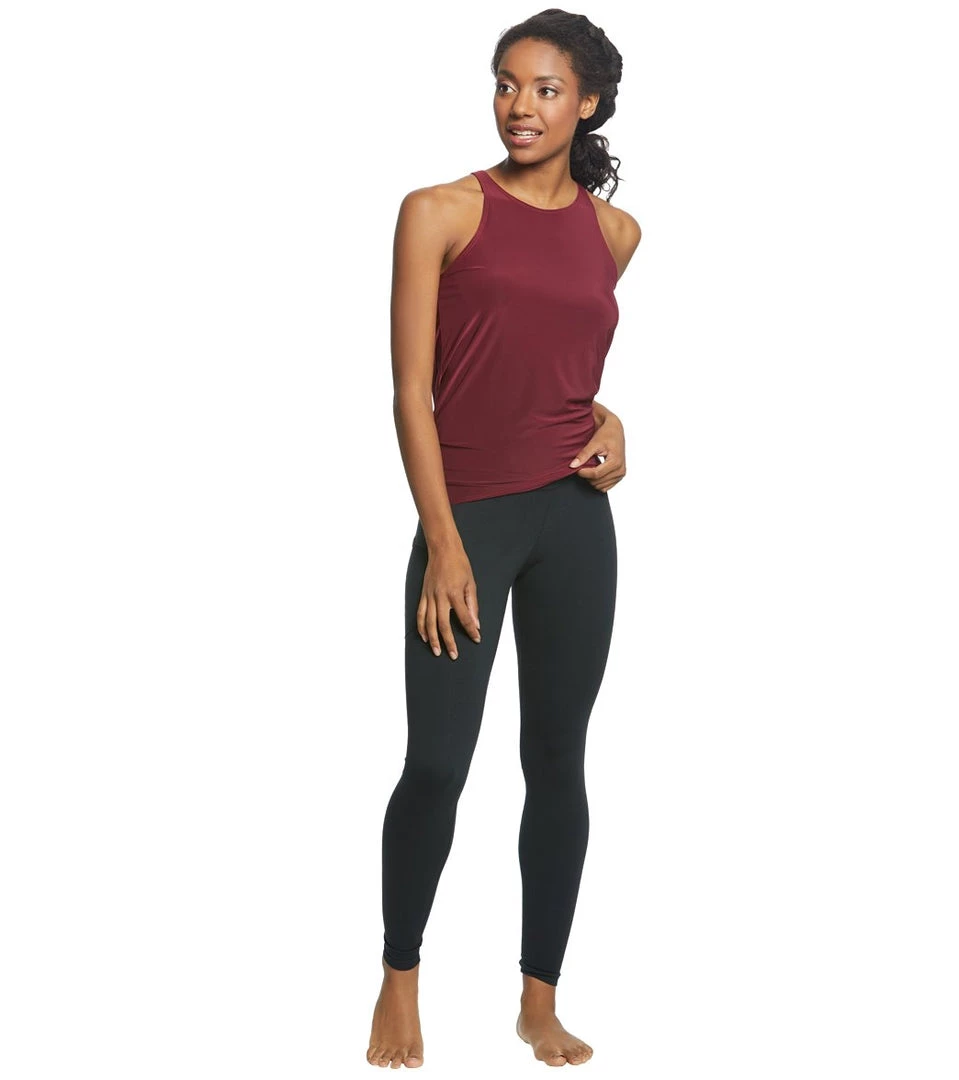 Onzie Tie Back Tank Burgundy CLOTHING 6 Onzie Tie Back Tank Burgundy CLOTHING