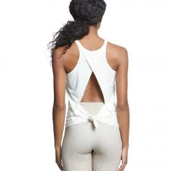 Onzie Tie Back Tank Vanilla CLOTHING 13 Onzie Tie Back Tank Vanilla CLOTHING