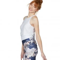 Onzie Tie Back Tank White CLOTHING