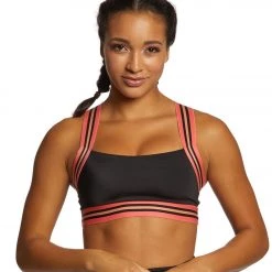 CLOTHING Beyond Yoga Lux In Bloom Bra Black