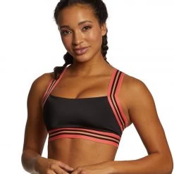 CLOTHING Beyond Yoga Lux In Bloom Bra Black