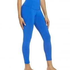 CLOTHING DYI Take Control High Waisted 7/8 Yoga Leggings Azure Blue