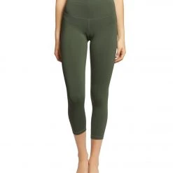 CLOTHING DYI Take Control High Waisted 7/8 Yoga Leggings Olive