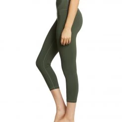 CLOTHING DYI Take Control High Waisted 7/8 Yoga Leggings Olive