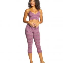 CLOTHING Glyder Prima Bra Jacquard Stripe