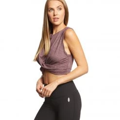 Free People Movement Undertow Tank Plum CLOTHING
