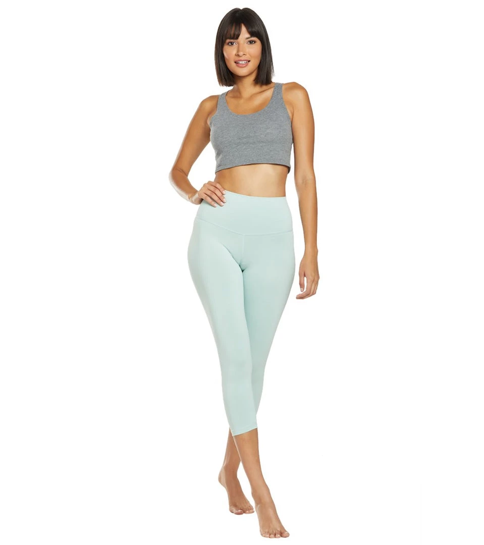 DYI Take Control High Waisted 7/8 Yoga Leggings Eucalyptus 6 DYI Take Control High Waisted 7/8 Yoga Leggings Eucalyptus