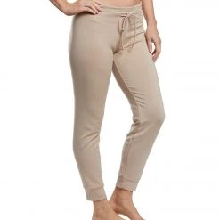 Beyond Yoga Cozy Fleece Lounge Around Midi Joggers Tiki Tan