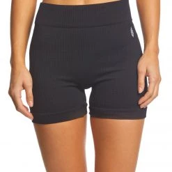 Free People Movement Seamless Shorts Black NEW ARRIVALS