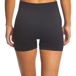 Free People Movement Seamless Shorts Black NEW ARRIVALS