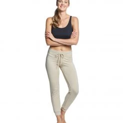 Beyond Yoga Cozy Fleece Lounge Around Midi Joggers Texas Taupe CLOTHING