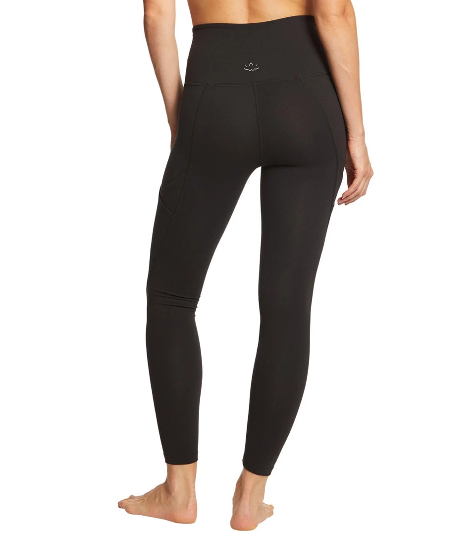 CLOTHING Beyond Yoga Palomino High Waisted 7/8 Yoga Leggings With Pockets Jet Black 5 CLOTHING Beyond Yoga Palomino High Waisted 7/8 Yoga Leggings With Pockets Jet Black
