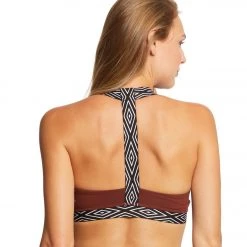 Beyond Yoga Badlands Yoga Sports Bra Red Rock CLOTHING